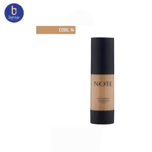 کرم پودر پمپی دکوتکس پرفت شماره 14 نوت Note Detox And Protect Foundation14