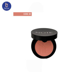 رژگونه ساده لومینوس 02 سیلک نوت Note Simple Luminous Silk Note Blush02
