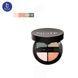 سایه چشم چهار رنگ لومینوس شماره 5 نوت Note Luminous Four-Color Eyeshadow5