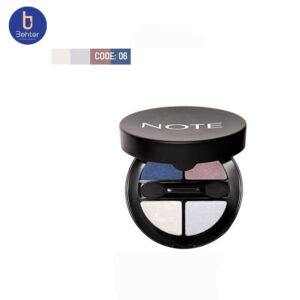 سایه چشم چهار رنگ لومینوس شماره 6 نوت Note Luminous Four-Color Eyeshadow6