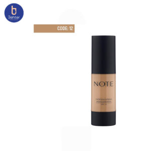 کرم پودر پمپی مات اکستریم شماره 12 نوت Note mattifying extreme wear foundation cream12