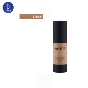 کرم پودر پمپی مات اکستریم شماره 14 نوت Note mattifying extreme wear foundation cream14