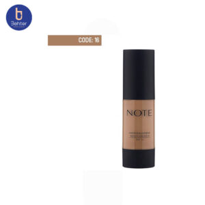 کرم پودر پمپی مات اکستریم شماره 16 نوت Note mattifying extreme wear foundation cream16