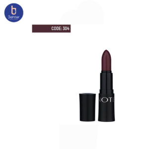 رژ لب جامد مات و ابرسان شماره 304 نوت Mattemoist lipstick Note304