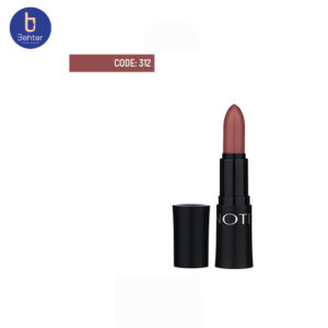 رژ لب جامد مات و ابرسان شماره 312 نوت Mattemoist lipstick Note312