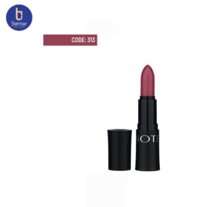 رژ لب جامد مات و ابرسان شماره 313 نوت Mattemoist lipstick Note313