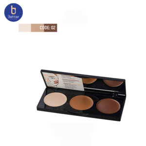پالت کانتور کرمی شماره 2 نوت Note Contouring Cream Palette2