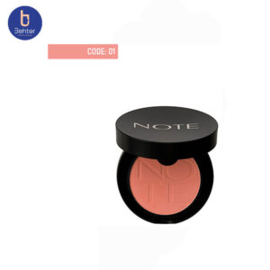 رژگونه ساده لومینوس 01 سیلک نوت Note Simple Luminous Silk Note Blush01
