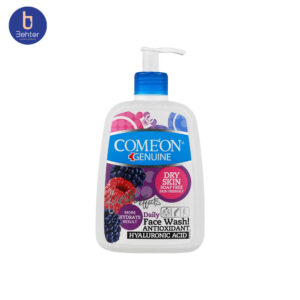 ژل شستشوی صورت کامان مخصوص پوست خشک حجم 500میل Comeon Face Wash For Dry Skin,500Ml