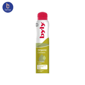 اسپری ضد تعریق Byly مدل Cannabis با رایحه شاهدانه 72 ساعته حجم 200میل Byly Cannabis antiperspirant spray with 72-hour cannabis scent, 200 ml