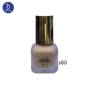 کرم پودر شیشه ای استاتیرا شماره S60حجم 35میل Statira Glass Powder Cream No. S60, Volume 35ml