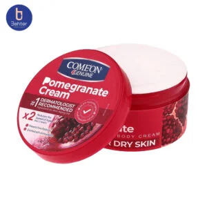 کرم مرطوب کننده انار مخصوص پوست های خشک کامان 250میل Comeon Pomegranate Moisturizing Cream for Dry Skin 250ml
