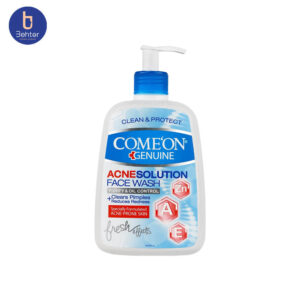 ژل شستشوی صورت مخصوص پوست جوش دار کامان 500میل Comeon Acne Solution Face Wash,500Ml