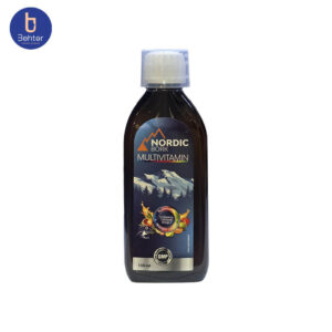 شربت مولتی ویتامین نوردیک 150میل Nordric Bork Multi Vitamin syrup150Ml