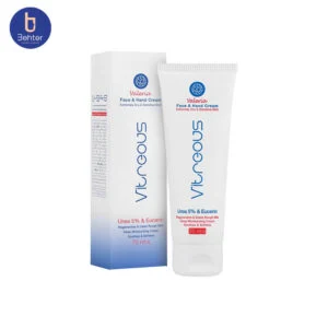 کرم دست و صورت ویتروس مخصوص پوست های خیلی خشک و حساس حجم 75میل Vitreous hand and face cream for very dry and sensitive skin, 75 ml