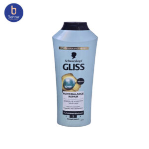 شامپو ترمیم کننده گلیس مناسب انواع مو مدل Natribalance Repair مدل 400میل Gliss Repair Shampoo, suitable for all hair types, Natribalance Repair, 400ml