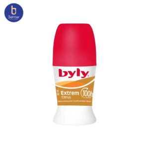 مام ضد تعریق Byly مدل Extrem Citrus با رایحه مرکبات 100 ساعته حجم 75میل Byly Antiperspirant Deodorant Extrem Citrus Model with 100-hour citrus scent, 75 ml