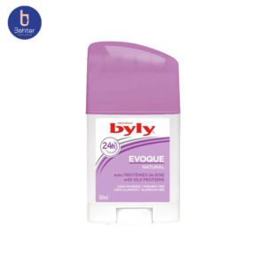 استیک ضد تعریق Byly مدل Evoque زنانه اغواگر 24 ساعته حجم 50میل Byly Evoque Women’s Antiperspirant Stick, 24-Hour Seductive, 50ml