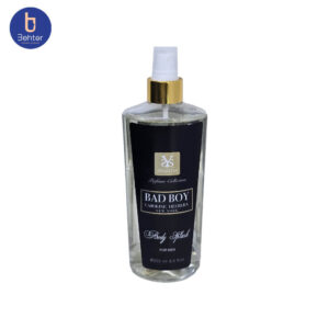 بادی اسپلش شمیاس اسانس کارولینا هررا بد بوی حجم 250میل Body Splash Shamyas Brand Carolina Herrera Bad Boy Essential Oil ,250ml
