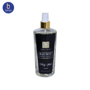 بادی اسپلش شمیاس اسانس کارولینا هررا بد بوی حجم 250میل Body Splash Shamyas Brand Carolina Herrera Bad Boy Essential Oil ,250ml