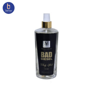 بادی اسپلش شمیاس اسانس دیزل بد حجم 250میل Body Splash Shamyas Bad Diesel Essential Oil ,250ml