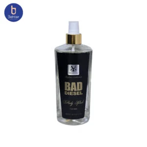 بادی اسپلش شمیاس اسانس دیزل بد حجم 250میل Body Splash Shamyas Bad Diesel Essential Oil ,250ml8