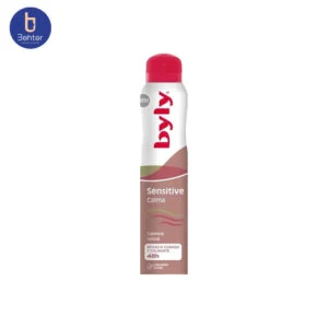 اسپری ضد تعریق Byly مدل Sensetive Calma پوست حساس 48 ساعته حجم 200میل Byly Antiperspirant Spray, Sensetive Calma, Sensitive Skin, 48 Hours, 200ml