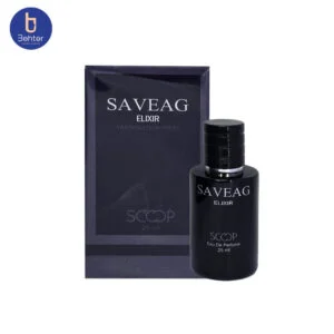 عطر ادکلن مینیاتوری اسکوپ اسانس دیور ساواج الکسیر حجم 25میل Miniature Scoop of Dior Sauvage Elixir Eau de Toilette, 25ml