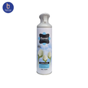 اسپری خوشبوکننده فلورت رایحه کتان حجم 500میل Floret air freshener spray, Coton scent, 500 ml