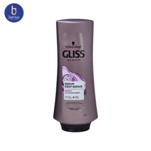 نرم کننده گلیس مخصوص موهای اسیب دیده مدل Serum Deep Repair حجم 360میل Gliss conditioner for damaged hair, Serum Deep Repair model, volume 360 ​​ml