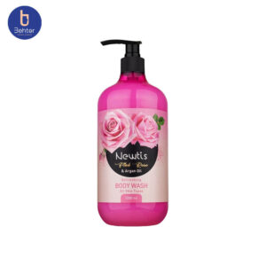شامپو بدن پینک رز نیوتیس حجم 1000میل Newtis Pink Rose Body Shampoo, 1000ml