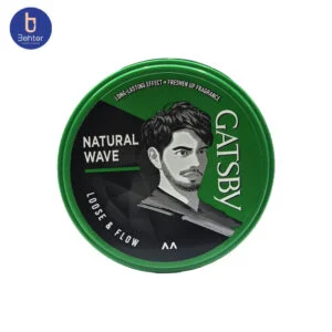 واکس مو گتسبی مدل Natural Wave حجم 75میل Gatsby Hair Wax Natural Wave Model 75ml