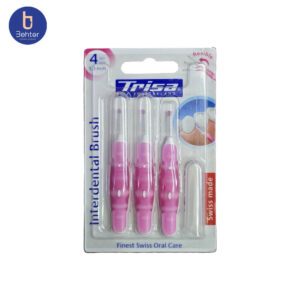 براش بین دندانی پروفشنال 1.3 میلیمتری ایزو چهار تریزا Trisa Iso Four Professional Interdental Brush 1.3 mm