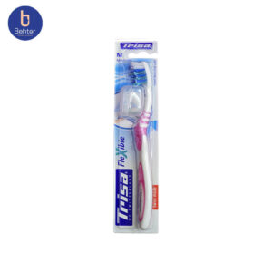 مسواک فلکسیبل تریزا فرچه مدیوم Trisa Flexible Toothbrush, Medium Brush