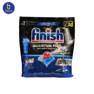قرص ماشین ظرفشویی فینیش مدل Quantum Max بسته بندی 30 عددی
