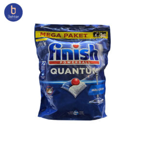قرص ماشین ظرفشویی فینیش مدل Quantum Powerball بسته بندی ۷۲ عددی