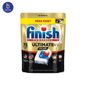 قرص ماشین ظرفشویی فینیش مدل Ultimate Plus بسته بندس 75 عددی